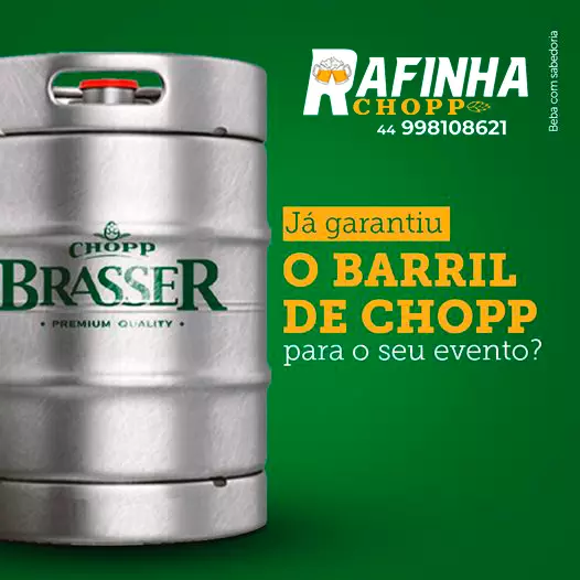Chegou o Rafinha Chopp!